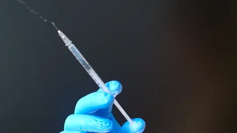 Shot on a black background Stock Footage 124132621