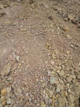 Shot of brown construction soil Stock Photos