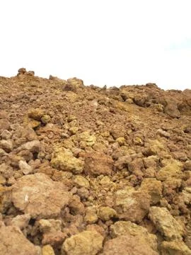 Shot of brown construction soil Stock Photos
