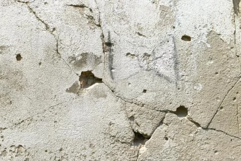 Shot bullet wall background Stock Photos