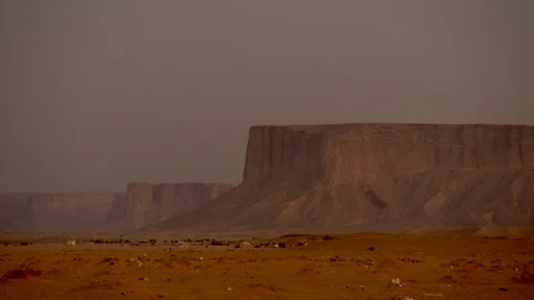 Shot of a Canyon. Stock Footage 120060345