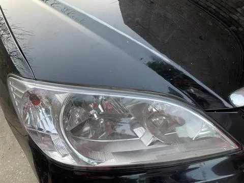 A shot of car light. Stock Photos