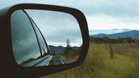 Shot of a car mirror Video stock 232567680