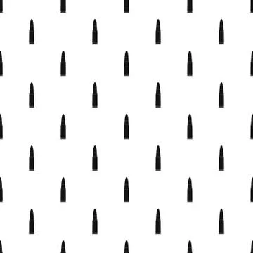 Shot cartridge pattern seamless vector Stock Illustration