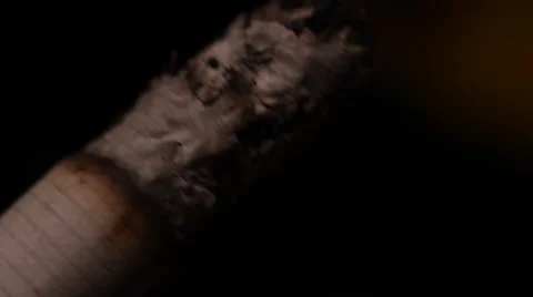 Shot of a cigarette Stock Footage 41796841