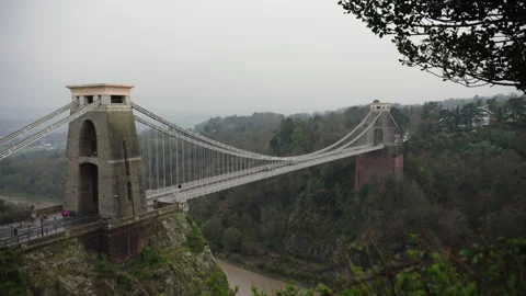 Shot of Clifton Bridge Vidéo 308638956