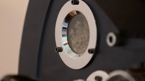 Shot of the coffee roasting process. Stock Footage 68728343
