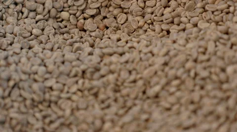Shot of the coffee roasting process. Stock Footage 68728966