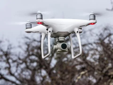 Shot of DJI drone Stock Photos