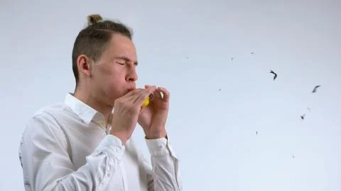 Shot of exploding balloon. Stock Photos