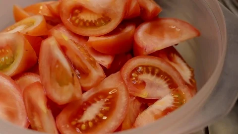 Shot of fresh tomatoes 库存影片 72976609