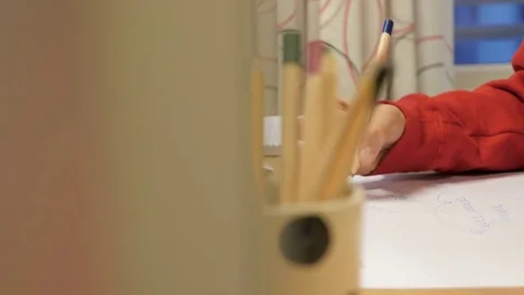 Shot of an graphic designer drawing something Stock Footage 71330996