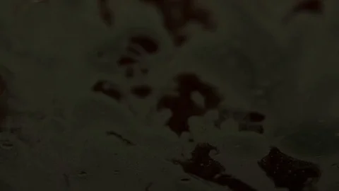 Shot from the Interior of a Car Going Through a Car Wash Stock Footage 102396748