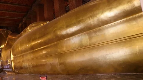 Shot of the Interior Wat Pho temple Thailand 動画素材 101212937