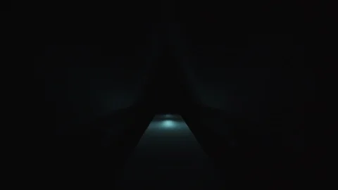 Shot of Lights in a Tunnel Stock Footage 116248737