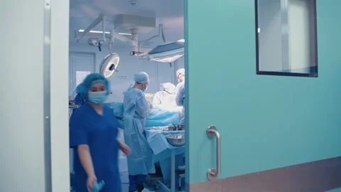 Shot in operating room Stock Footage 133033236