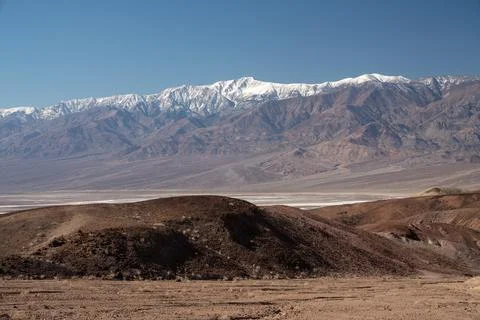 Shot of the Panamint Range Stock Photos