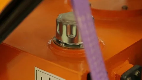 Shot of Part of the paver Video stock 70286258