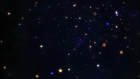Shot of particles floating in the air. Glitter and shiny particles background 库存影片 229665205