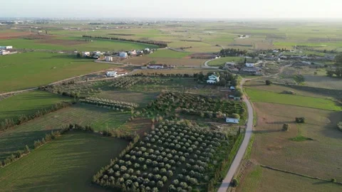 Shot of the plains of Cyprus. Video stock 265667824