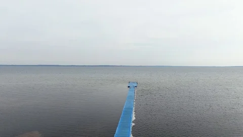 Shot on a quadrocopter Stock Footage 115658433