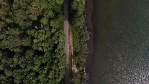 Shot on a quadrocopter Stock Footage 115658481