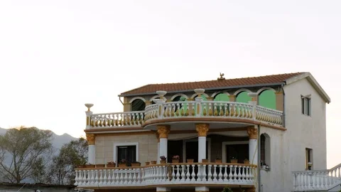 Shot of a random house in Shkodër, Albania Stock Footage 84682022