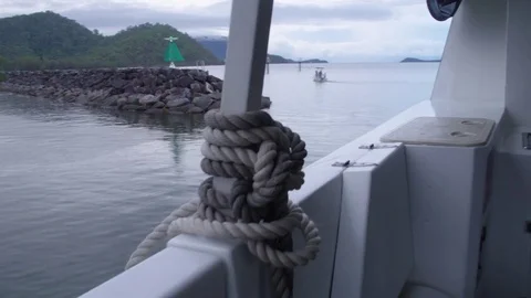 Shot of rocks on sea. Stock Footage 79038563
