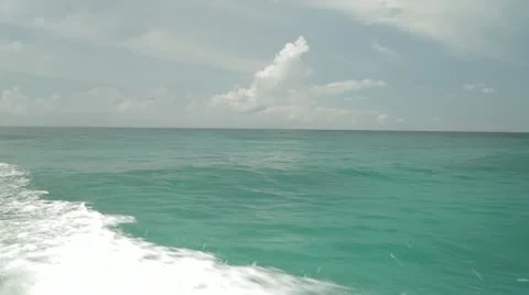 Shot from speed boat Video stock 12411867