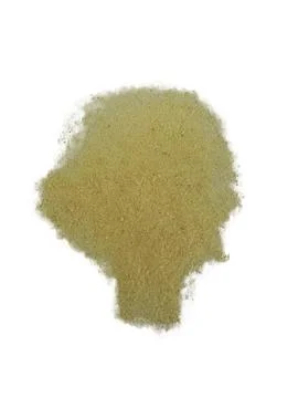 A shot of a spice type on a white background Stock Photos