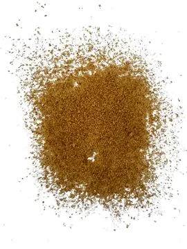 A shot of a spice type on a white background Foto stock