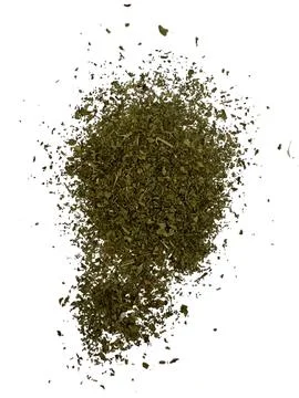 A shot of a spice type on a white background Stock Photos
