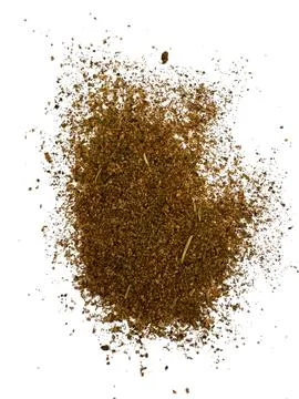 A shot of a spice type on a white background Stock Photos