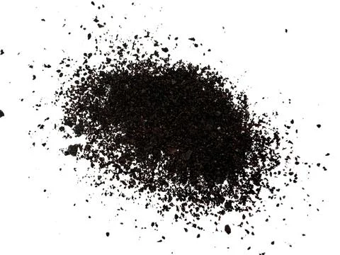 A shot of a spice type on a white background Stock Photos