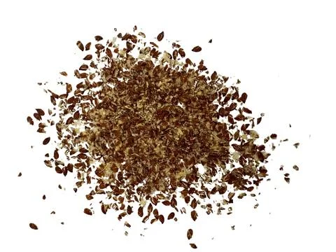 A shot of a spice type on a white background Foto stock