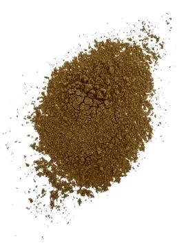 A shot of a spice type on a white background Foto stock