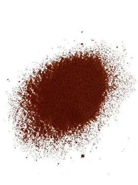 A shot of a spice type on a white background Stock Photos