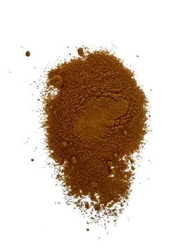 A shot of a spice type on a white background Stock Photos