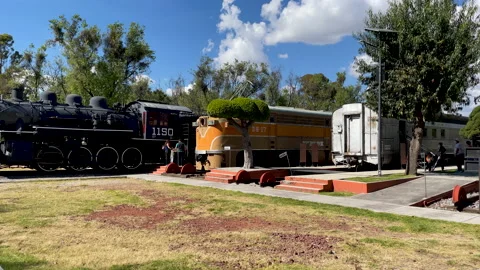 Shot of train station in mexico Video stock 169330064