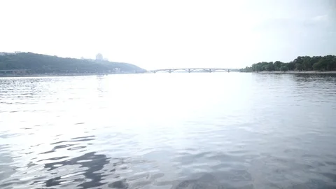 Shot of water in the river Stock-Footage 91394856