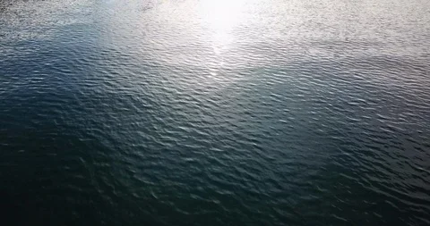 Shot of the water surface.Drone.4K Video stock 97159094