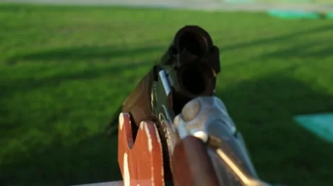 Shotgun Barrel Stock Footage 48243072