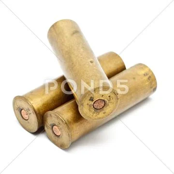 Shotgun cartridges Stock Photos