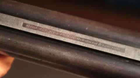 Shotgun cleaning Stock Footage 22024067
