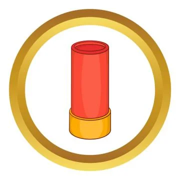 Shotgun shell vector icon イラスト素材