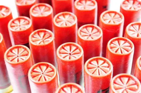 Shotgun shells Stock Photos