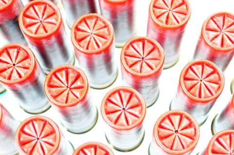 Shotgun shells Stock Photos