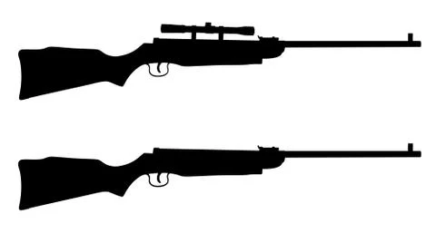 Shotguns Stock Illustration