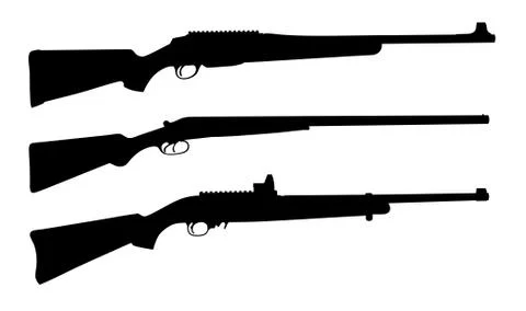 Shotguns Stock Illustration