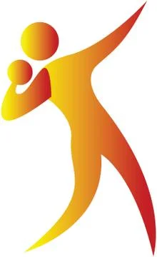 Shotput Stock Illustration